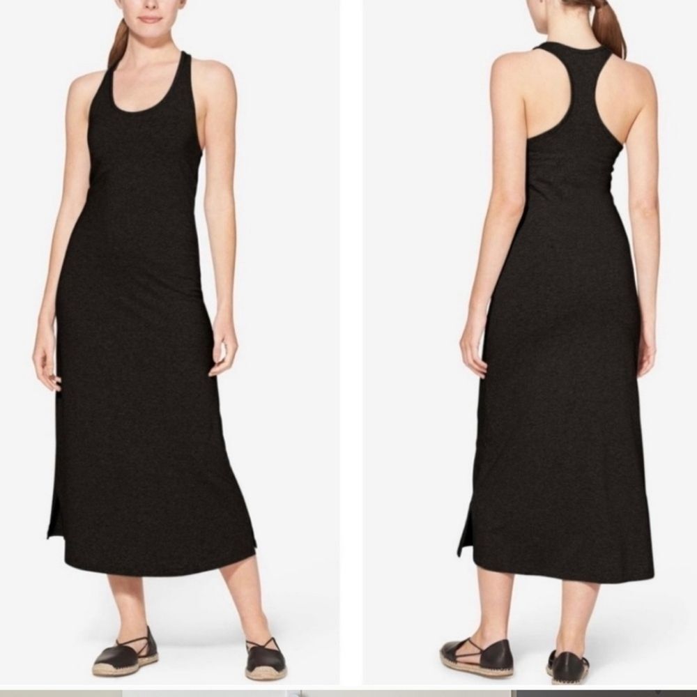 Tommy John Sevond Skin Racerback Dress- Black